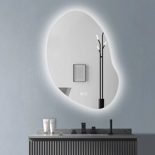 LED Tükör 80x60cm CLOUD C