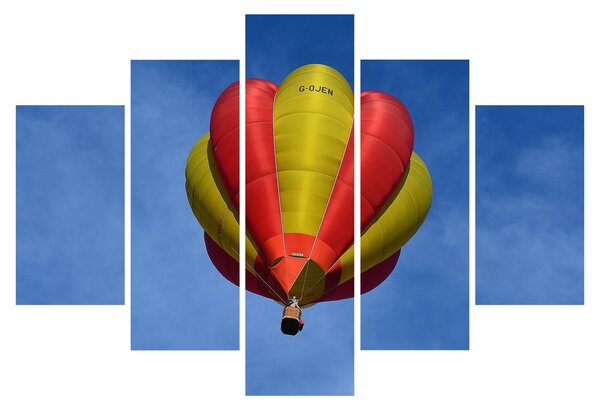 Repülő léggömb képe (150x105 cm)
