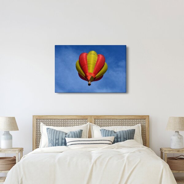 Repülő léggömb képe (90x60 cm)