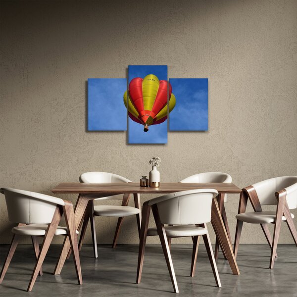 Repülő léggömb képe (90x60 cm)