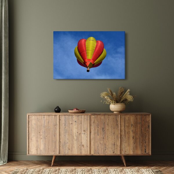 Repülő léggömb képe (90x60 cm)