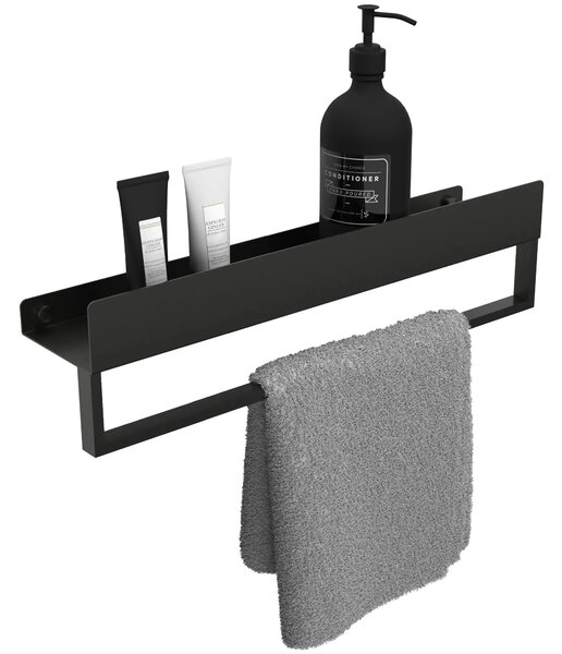 Fürdőszobai polc SF01 45cm black matt