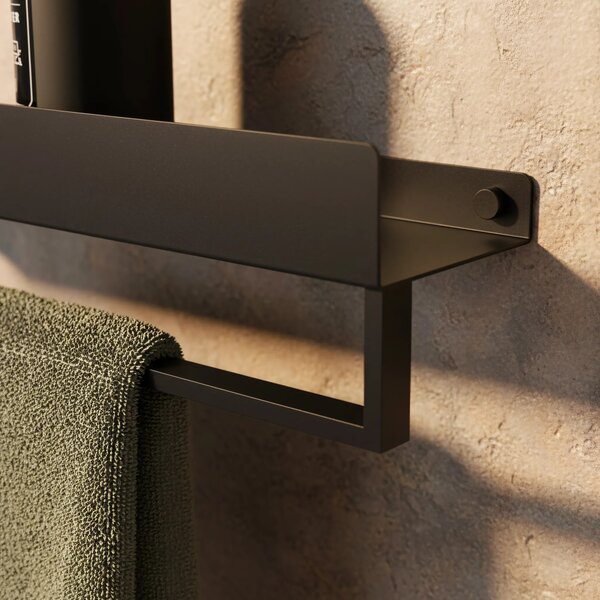 Fürdőszobai polc SF01 45cm black matt