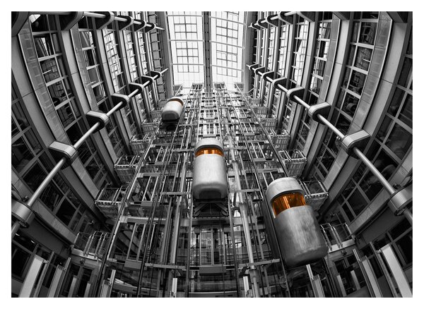 Lift az épületben képe (70x50 cm)