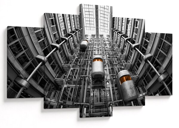 Lift az épületben képe (150x105 cm)