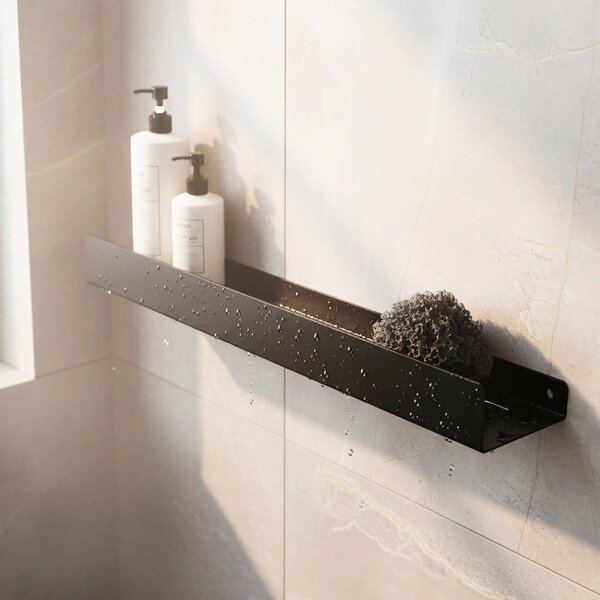 Fürdőszobai polc SF04 60cm black matt