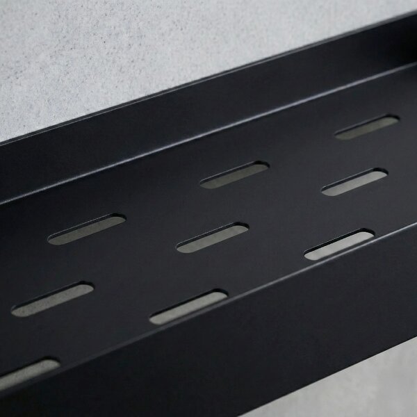 Fürdőszobai polc SF03 60cm black matt