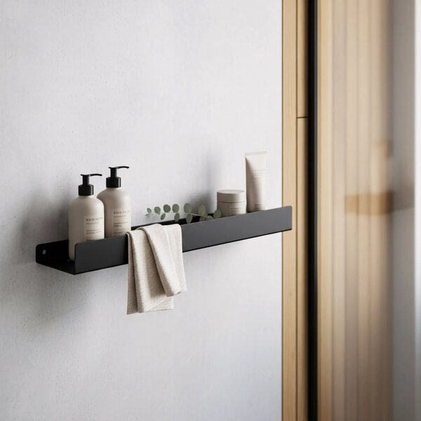 Fürdőszobai polc SF04 60cm black matt