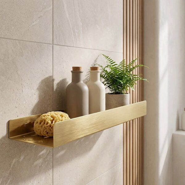 Fürdőszobai polc SF04 60cm gold brush