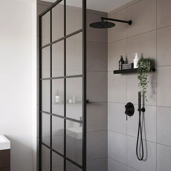 Fürdőszobai polc SF03 60cm black matt