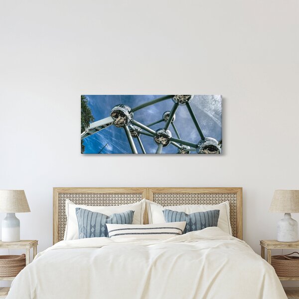Kép - atomium Brüsszelben (120x50 cm)