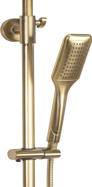 Zuhanyszett REA Tom brush gold