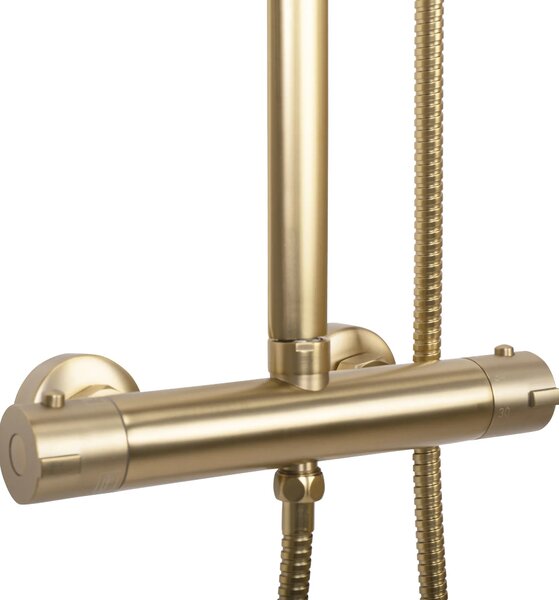 Zuhanyszett REA Tom brush gold