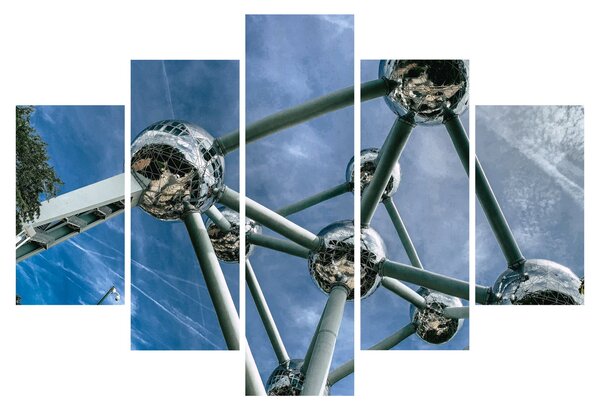 Kép - atomium Brüsszelben (150x105 cm)