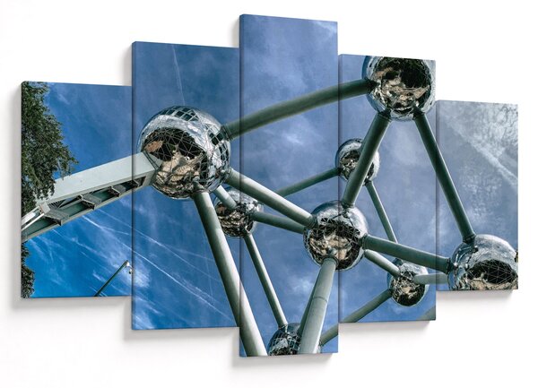 Kép - atomium Brüsszelben (150x105 cm)