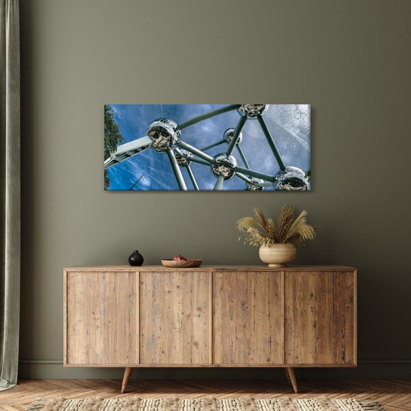 Kép - atomium Brüsszelben (120x50 cm)