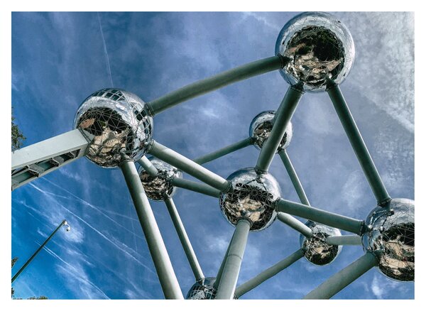 Kép - atomium Brüsszelben (70x50 cm)