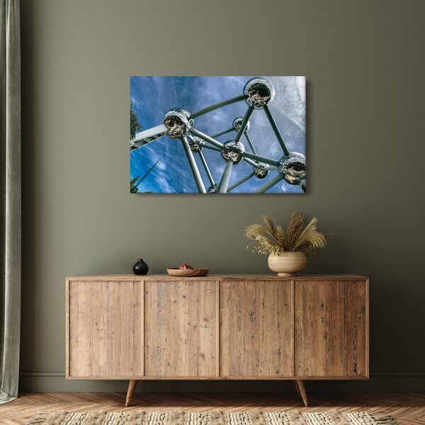 Kép - atomium Brüsszelben (90x60 cm)