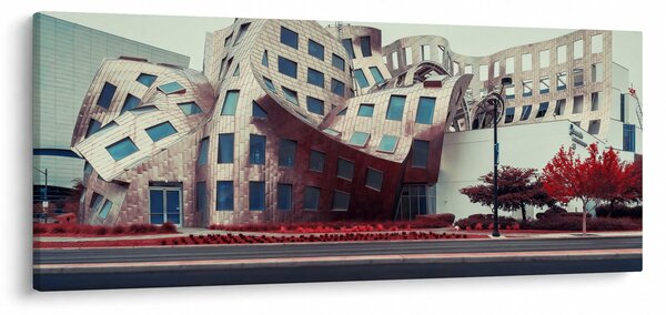 Kép - építészeti épület (120x50 cm)