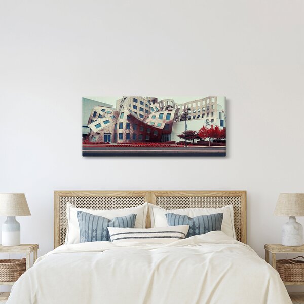 Kép - építészeti épület (120x50 cm)