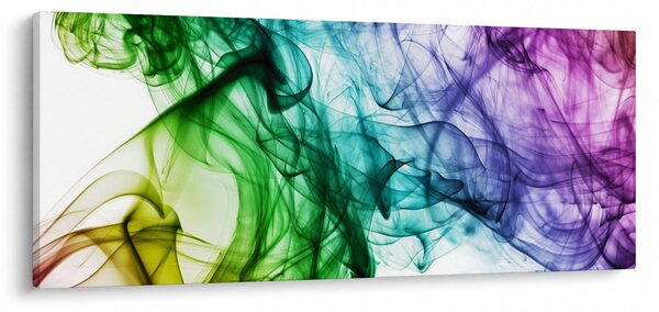 Kép - színes füst (120x50 cm)