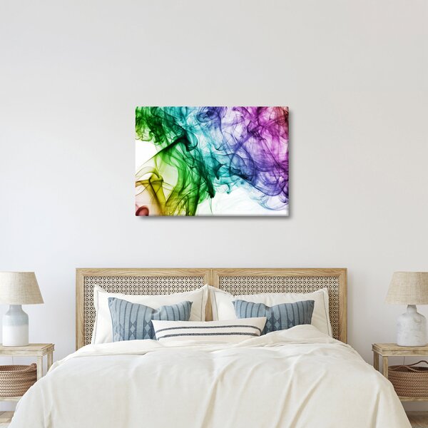 Kép - színes füst (70x50 cm)
