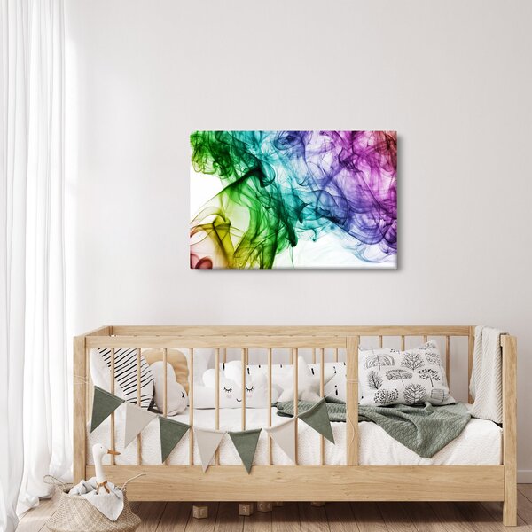 Kép - színes füst (90x60 cm)