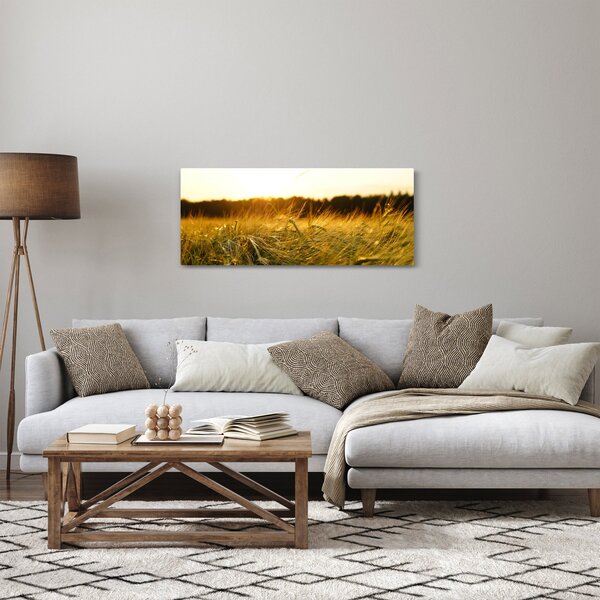 Harmatos fű képe (120x50 cm)