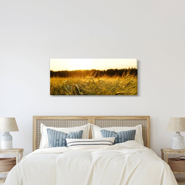 Harmatos fű képe (120x50 cm)