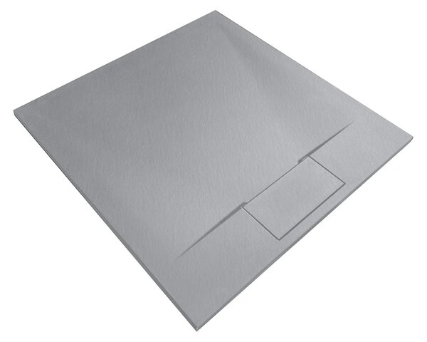 Zuhanytálca Bazalt Grey 90x90