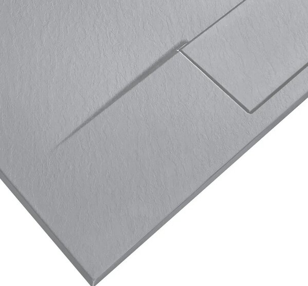 Zuhanytálca Bazalt Grey 90x90