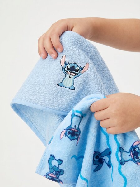 Sinsay - Pamut törölköző 2 db Stitch - világoskék