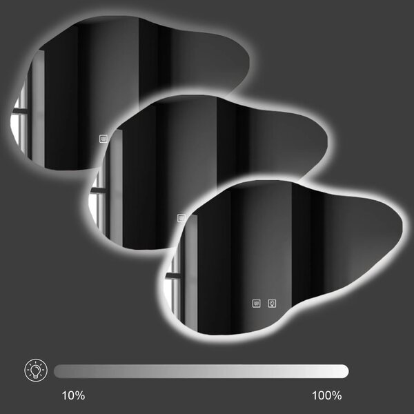 LED Tükör P11229 CLOUD B 100x70cm