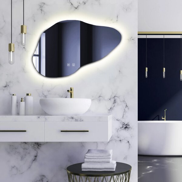 LED Tükör P11229 CLOUD B 100x70cm