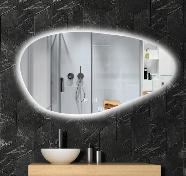 LED Tükör P11386 CLOUD A 100x60cm
