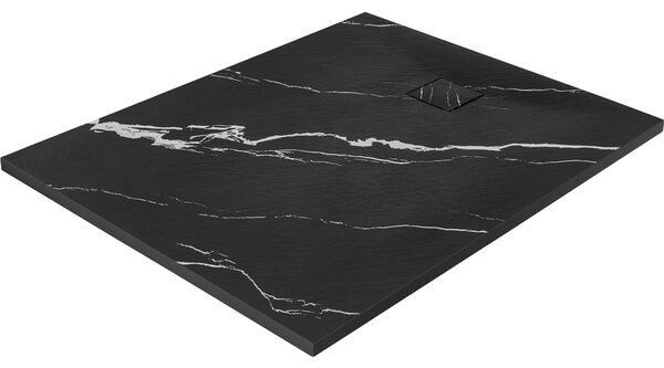 Zuhanytálca Magnum CARRARA BLACK 80x100