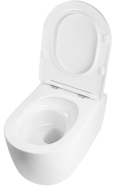 Felfüggesztett wc csésze Rea Eddy Tornado Rimless Flat N