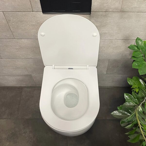 Felfüggesztett wc csésze Rea Eddy Tornado Rimless Flat N