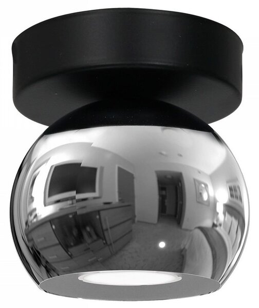 Luminex Mennyezeti lámpa GALAXY 1xGU10/8W/230V fekete LU3246