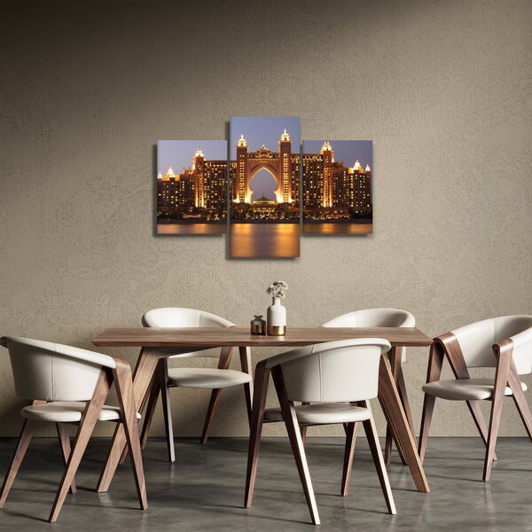 Kép egy épületról Dubajban (90x60 cm)