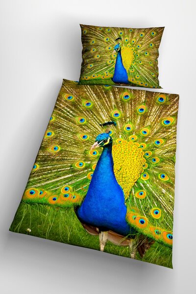 3d ágyneműhuzat Pavone 140x200 cm