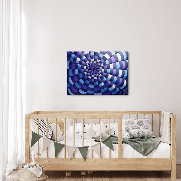 Egy kép a repülő léggömb szerkezetéről (70x50 cm)