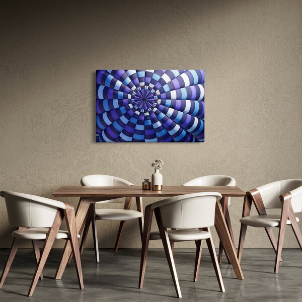 Egy kép a repülő léggömb szerkezetéről (90x60 cm)