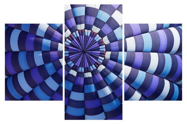 Egy kép a repülő léggömb szerkezetéről (90x60 cm)