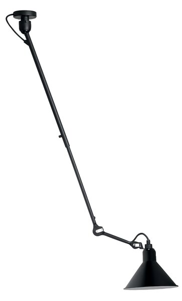 Mennyezeti Lámpa Lampe Gras, Fekete, Nappali, Fém