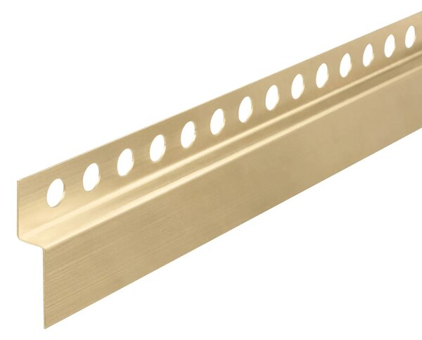 Szemközti zuhanytálca profil 130cm Brush Gold