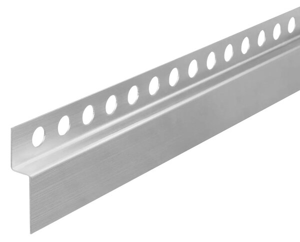 Szemközti zuhanytálca profil 130cm BRUSH NICKEL