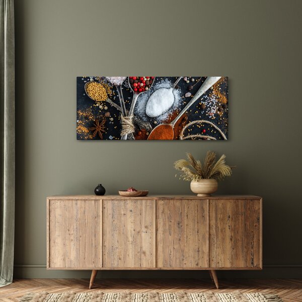 Fűszerek képe (120x50 cm)