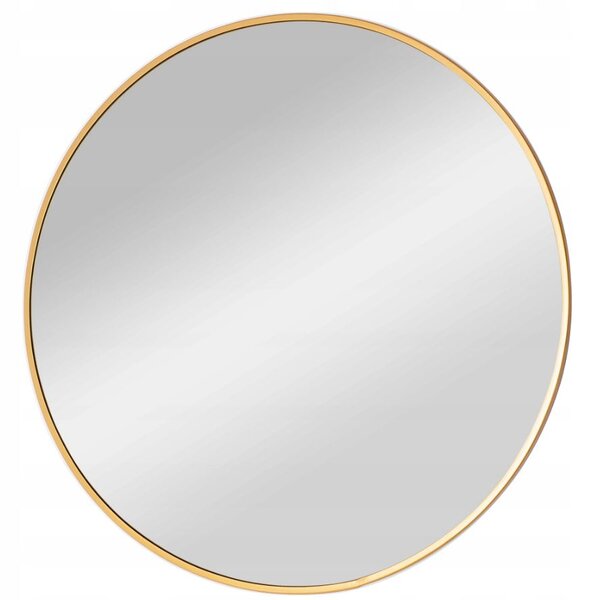 REA - Tutumi kerek tükör MR18 60 cm, arany, HOM-06692