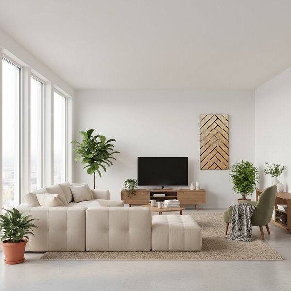 Freja parketta mintás akusztikus falipanel 120x60x0,9cm - világos tölgy - sötét tölgy